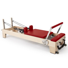 Elina Pilates Elite Wood Reformer | Stackable Pilates Reformer