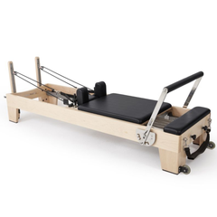 Elina Pilates Elite Wood Reformer | Stackable Pilates Reformer