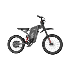 FreeGo X1 Electric Dirt Bike black opposite side view