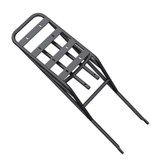 Himiway C5 Rear Rack – angled product view showing mounting rails and cargo platform