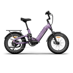 Himiway D5 2.0 20" electric bike in Nebula Mist side view