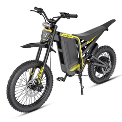 Jasion Patrol 52 electric dirt bike rear three-quarter view