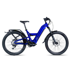 Frey CC Electric Mountain Bike | Full Suspension Step-Through | Bafang M620