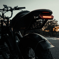 Jasion RetroVolt Pro rear LED taillight close-up