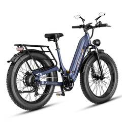 Jasion Thunder Pro ST electric bike front view with fat tires