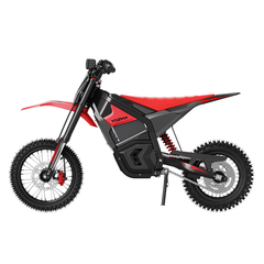 Yozma IN 10 Red Electric Dirt Bike Opposite Side View