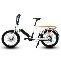 Eunorau MAX-CARGO 2.0 opposite side view in white