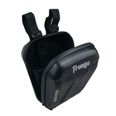 Freego E-Bike Waterproof Front Bag – open bag showing interior storage compartment