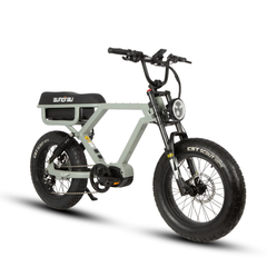 Eunorau Flash 2.0 front three-quarter view in Lunar Dust