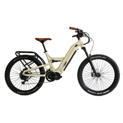 Frey CC Electric Mountain Bike | Full Suspension Step-Through | Bafang M620