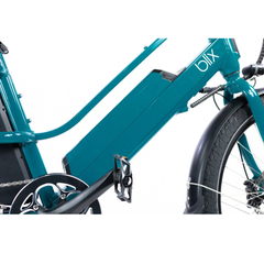 Blix Packa Genie Cargo eBike removable battery close-up