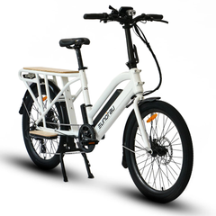 Eunorau MAX-CARGO 2.0 front view with extended rear cargo rack