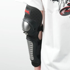Yozma Elbow Pad Side View While Worn