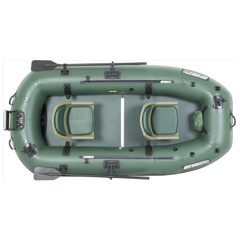 Sea Eagle STS10 Stealth Stalker – Pro Package overhead view with two seats installed