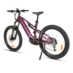 Eunorau URUS 2.0 rear three-quarter view in Amethyst