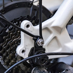 C5 Lengthened Fender Kit – black front and rear fender set product view