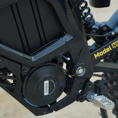 FreeGo Nova 5 Mid-Drive Off-Road Electric Dirt Bike mid-drive motor detail