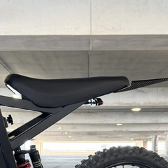 FreeGo X3 Pro All-Terrain Electric Dirt Bike comfort seat detail