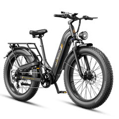 Jasion Thunder Pro ST electric fat tire bike front three-quarter angle