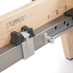 Elina Pilates Elite Wood Reformer | Stackable Pilates Reformer