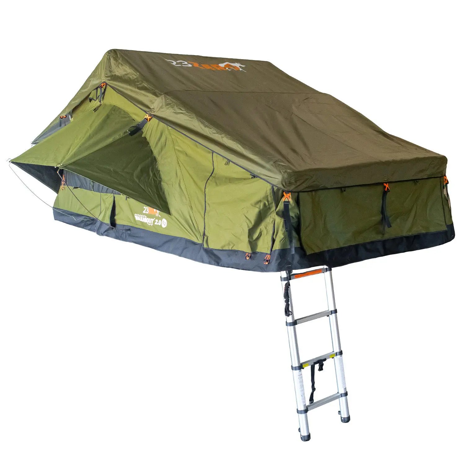23ZERO – Walkabout 72 2.0 Soft Shell Rooftop Tent  230WA72-BB-GL