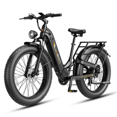 Jasion Thunder Pro ST electric bike rear three-quarter angle