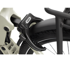 Himiway A7 Pro close-up showing rear suspension and frame detail