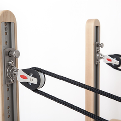 Elina Pilates Elite Wood Reformer | Stackable Pilates Reformer