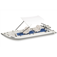 Sea Eagle 437ps Paddleski – Start Up Package with canopy frame and seating setup