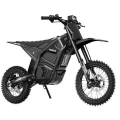 Yozma IN 10 Black Electric Dirt Bike Angled View