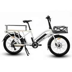Eunorau MAX-CARGO 2.0 with front basket mount and rear cargo rack
