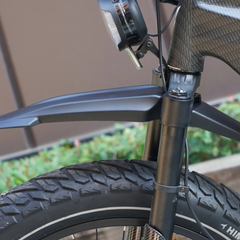 D7 Series Front Fender – installed on Himiway e-bike front fork