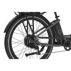 Blix Sol X Comfort eBike rear wheel and drivetrain close-up