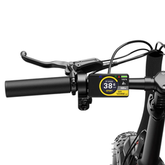 Heybike Ranger 3.0 Pro color display and handlebar controls