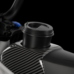 Himiway C5 Sport close-up showing Coffee Cup Holder