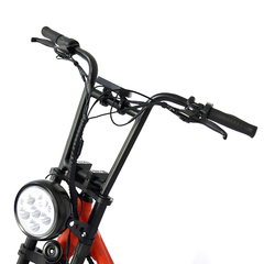 Eunorau JUMBO handlebars and front controls close-up