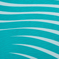 Aqua Marina Yoga Dock 9'6" close-up of textured deck pad pattern