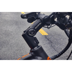 Eunorau Specter-ST 2.0 adjustable handlebar stem close-up