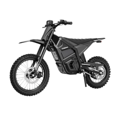 Yozma IN 10 Pro Black Electric Dirt Bike Rear Three-Quarter View