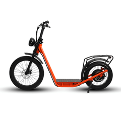 Eunorau JUMBO full side profile in orange