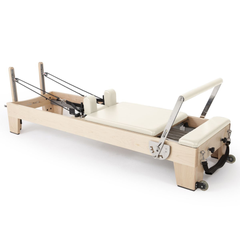 Elina Pilates Elite Wood Reformer | Stackable Pilates Reformer