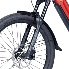 Frey CC Electric Mountain Bike | Full Suspension Step-Through | Bafang M620