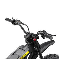 Jasion Patrol 52 handlebars and control components close-up