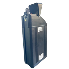 Freego Genuine Lithium Battery – rear angled upright view