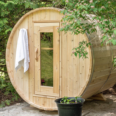 Dundalk LeisureCraft CT Harmony Barrel Sauna 4P – CTC22E