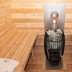 Dundalk LeisureCraft CT Elation Barrel Sauna 4 Person – CTC2424E