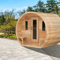 Dundalk LeisureCraft CT Elation Barrel Sauna 4 Person – CTC2424E
