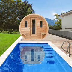 Dundalk LeisureCraft CT Elation Barrel Sauna 4 Person – CTC2424E