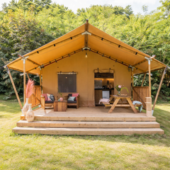 YALA Sunshine 27 Luxury Canvas Glamping Lodge | 2–4 Guests | Safari Design