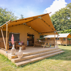 YALA Sunshine 27 Luxury Canvas Glamping Lodge | 2–4 Guests | Safari Design